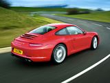 Porsche 911 Carrera S Coupe UK-spec (991) 2011 wallpapers