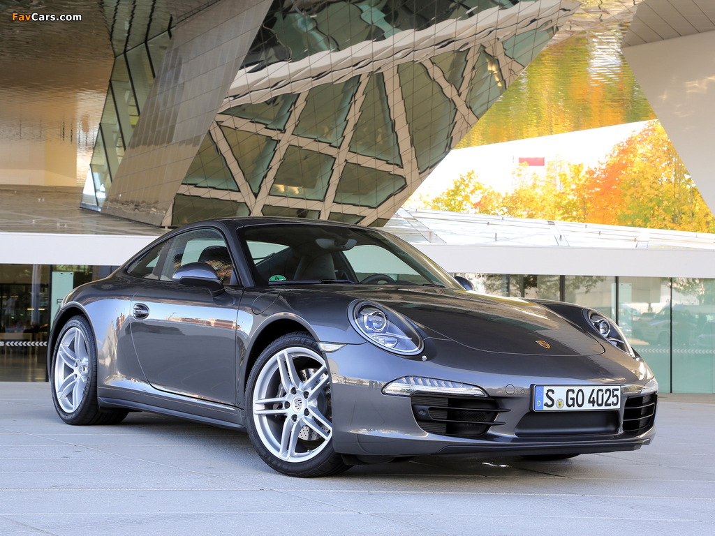 Porsche 911 Carrera 4 Coupe (991) 2012 pictures (1024 x 768)