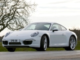 Porsche 911 Carrera 4 Coupe UK-spec (991) 2012 wallpapers