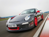 Porsche 911 GT3 RS UK-spec (997) 2009 wallpapers