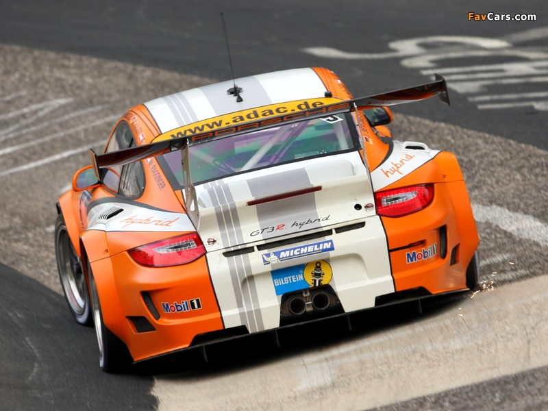 Porsche 911 GT3 R Hybrid (997) 2010 pictures (800 x 600)