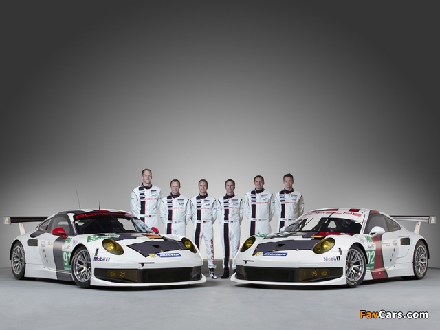 Porsche 911 RSR (991) 2013 wallpapers (640 x 480)