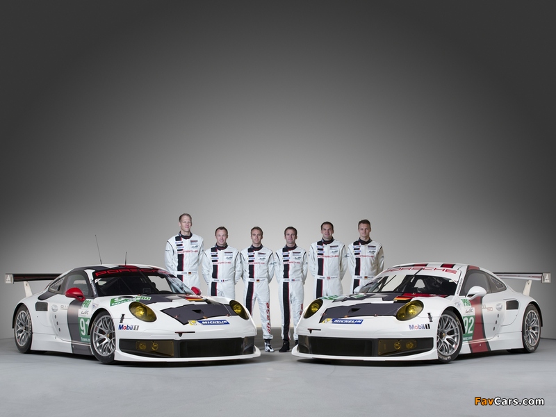Porsche 911 RSR (991) 2013 wallpapers (800 x 600)