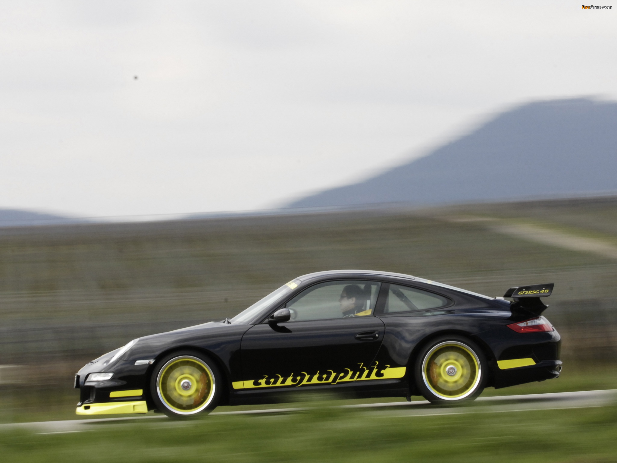 Cargraphic Porsche 911 GT3 RSC 4.0 (997) 2007–09 pictures (2048 x 1536)