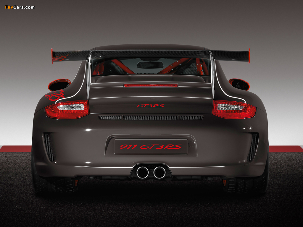 Porsche 911 GT3 RS (997) 2009 wallpapers (1024 x 768)