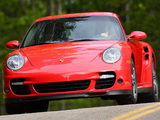 Porsche 911 Turbo Coupe US-spec (997) 2006–08 wallpapers