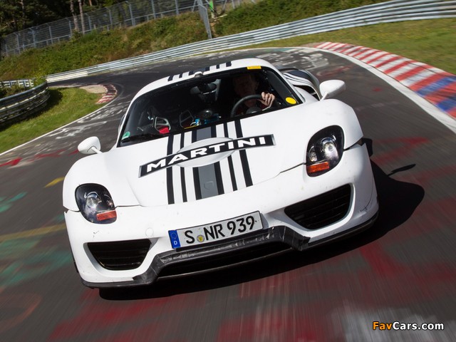 Images of Porsche 918 Spyder Prototype 2012 (640 x 480)