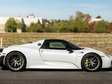 Pictures of Porsche 918 Spyder "Weissach Package" US-spec 2014–15