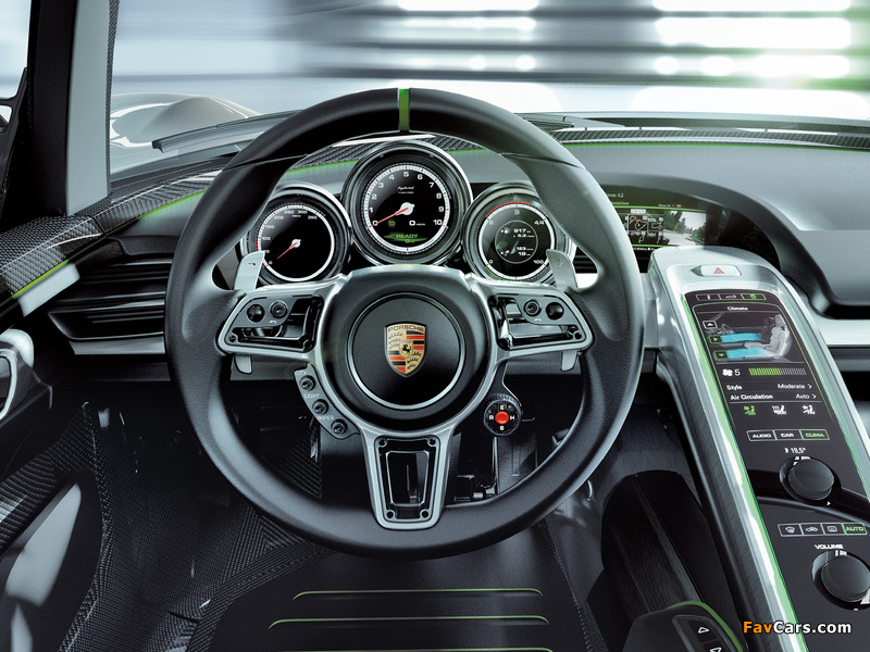 Porsche 918 Spyder Concept 2010 images (800 x 600)