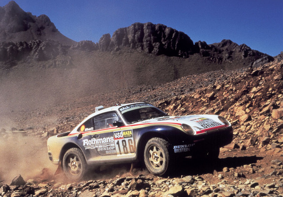 Porsche 959 Paris Dakar 1985 images