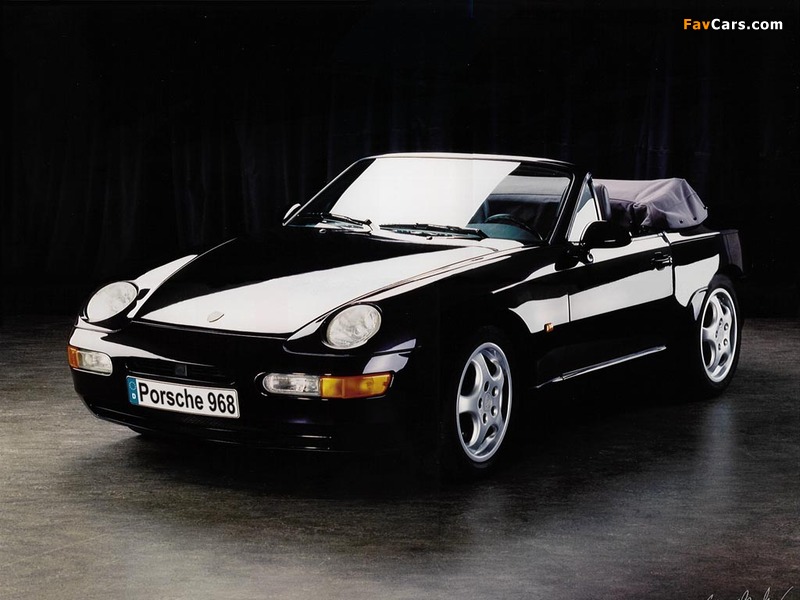 Photos of Porsche 968 Cabriolet 1991–95 (800 x 600)