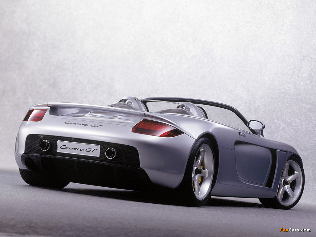 Photos of Porsche Carrera GT Concept (980) 2000 (1024 x 768)