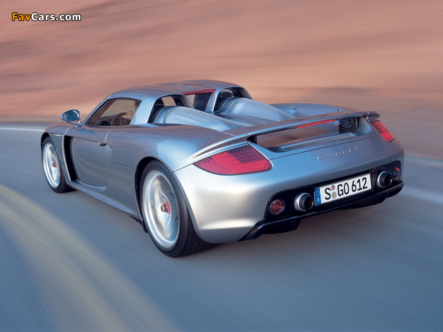 Porsche Carrera GT (980) 2003–06 photos (640 x 480)