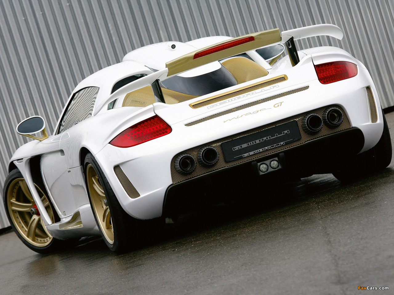 Gemballa Mirage GT Gold Edition 2009 pictures (1280 x 960)