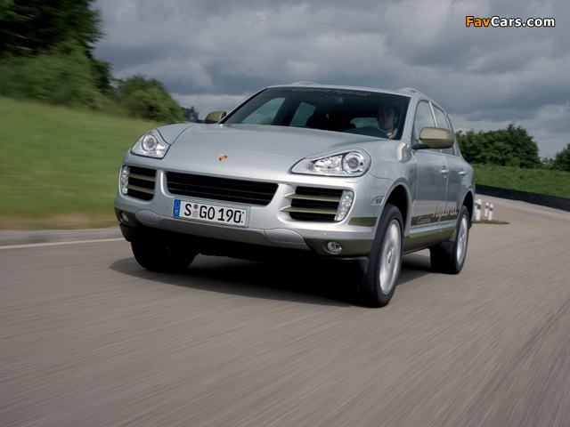 Porsche Cayenne Hybrid Concept (957) 2007 pictures (640 x 480)