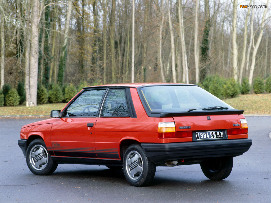 Pictures of Renault 11 Turbo 1981–86 (1024 x 768)