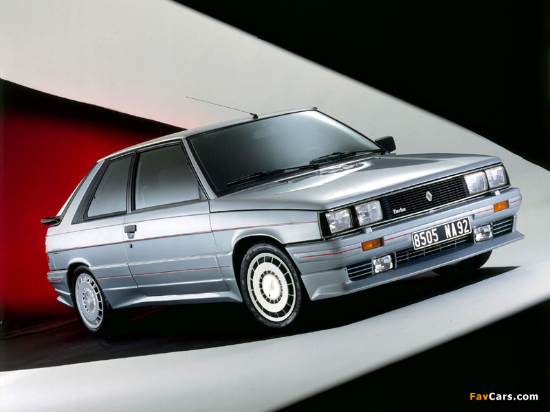 Zender Renault 11 Turbo 1985–86 wallpapers (800 x 600)