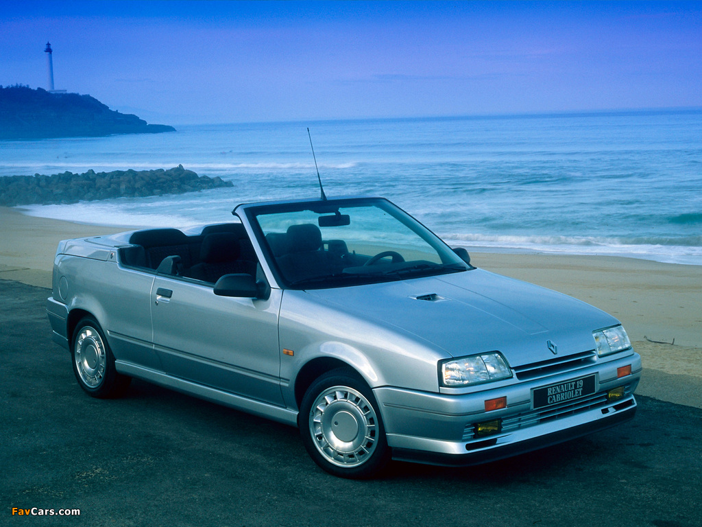 Pictures of Renault 19 Cabrio 1990–92 (1024 x 768)