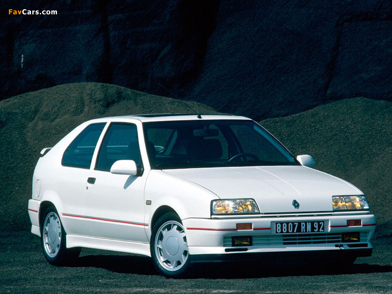 Renault 19 16V 3-door 1988–92 photos (800 x 600)