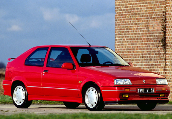 Renault 19 16V 3-door 1988–92 pictures