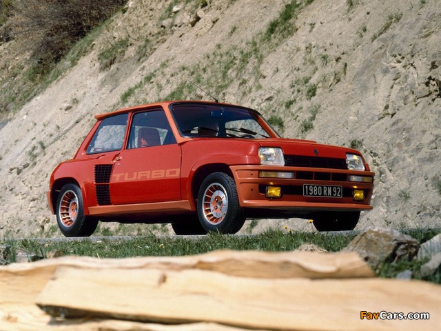 Pictures of Renault 5 Turbo 1980–82 (640 x 480)