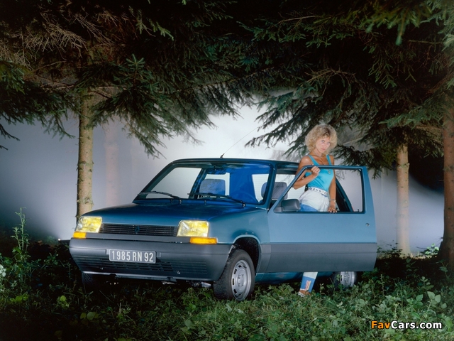 Renault 5 3-door 1985–96 wallpapers (640 x 480)