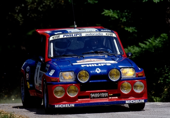 Renault Maxi 5 Turbo 1985 wallpapers