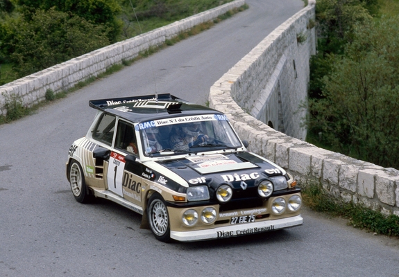 Renault Maxi 5 Turbo 1985 wallpapers