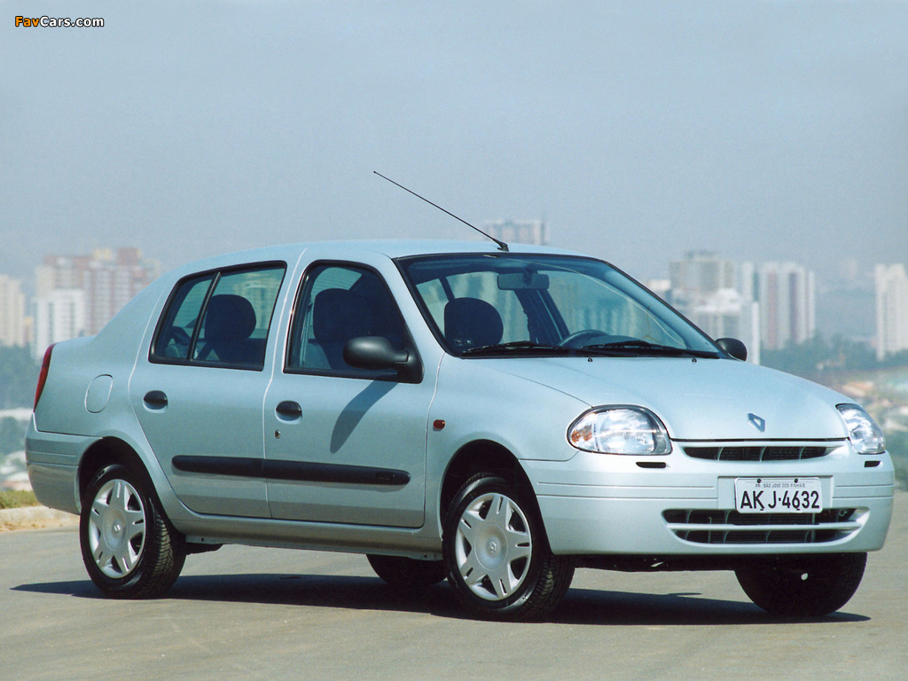 Images of Renault Clio Sedan BR-spec 2000–03 (1024 x 768)