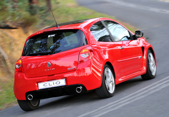 Images of Renault Clio R.S. ZA-spec 2009–12