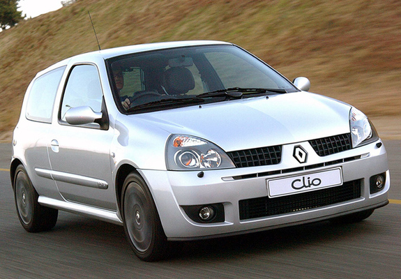 Photos of Renault Clio Sport ZA-spec 2002–05