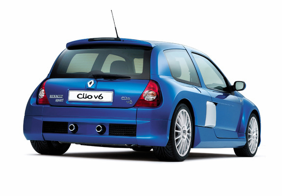 Renault Clio V6 Sport 2003–04 photos