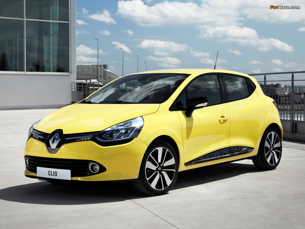 Renault Clio 2012 wallpapers (1024 x 768)