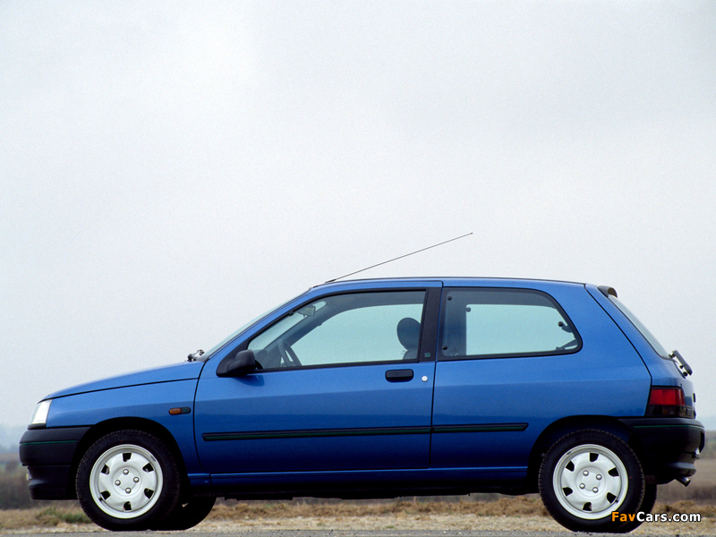 Renault Clio 3-door 1990–97 wallpapers (800 x 600)