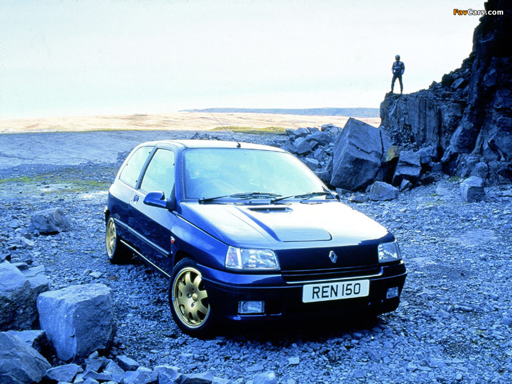 Renault Clio Williams 1993 wallpapers (1024 x 768)