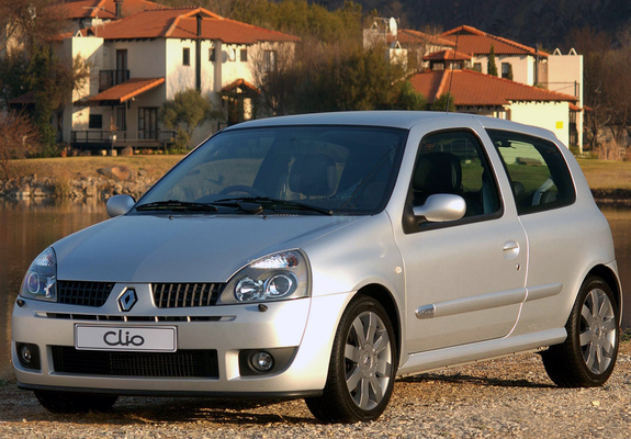 Renault Clio Sport ZA-spec 2002–05 wallpapers