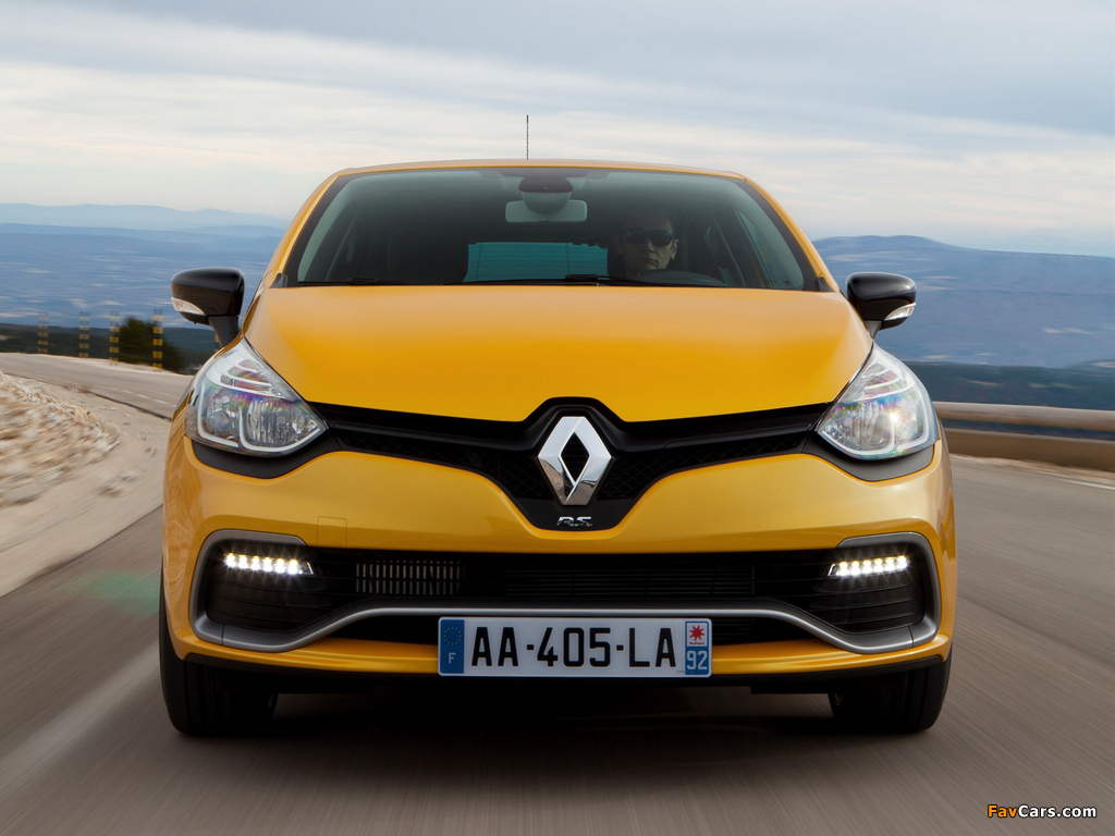 Renault Clio R.S. 200 2013 wallpapers (1024 x 768)