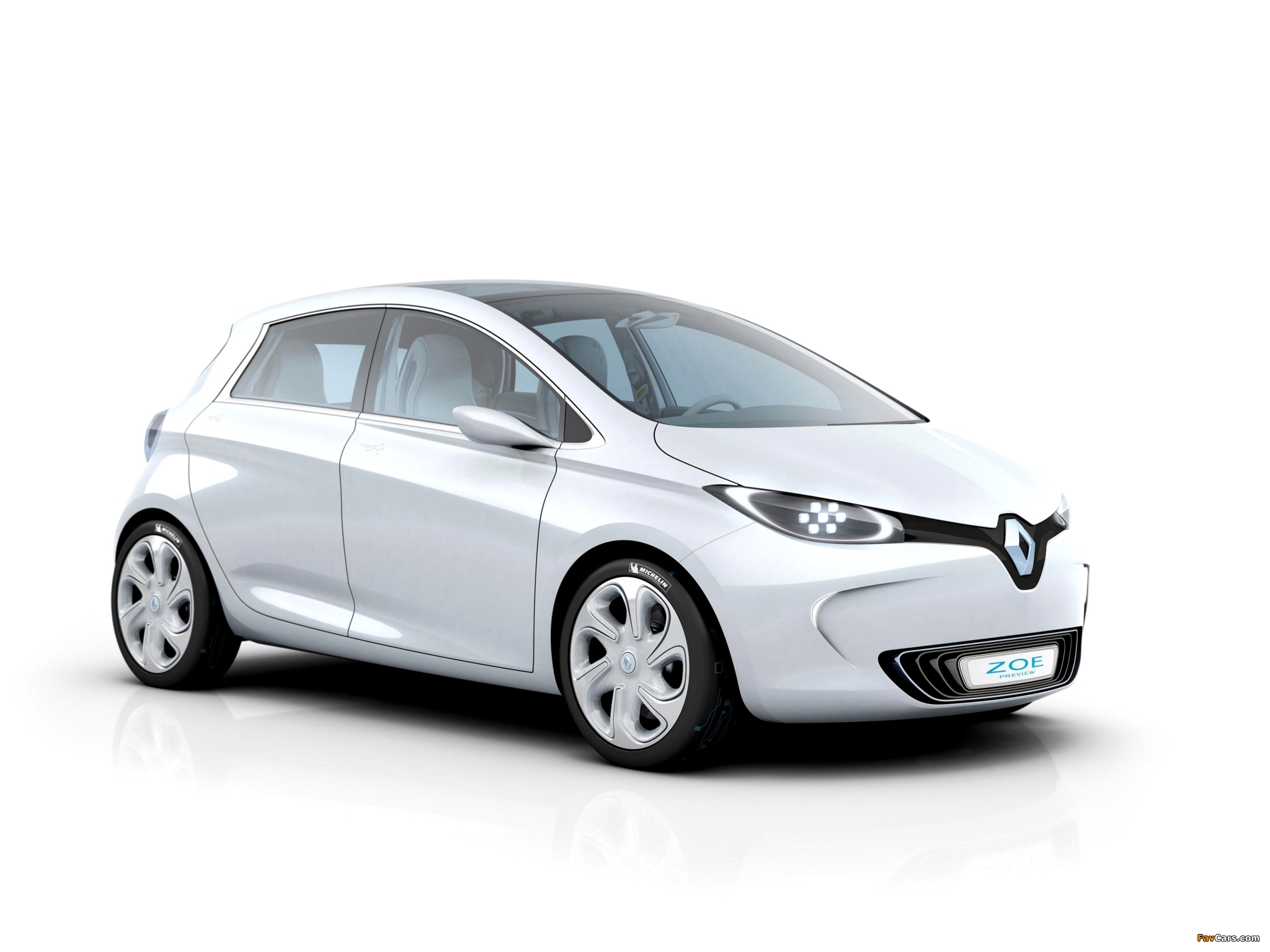 Renault Zoe Preview Concept 2010 images (2048 x 1536)