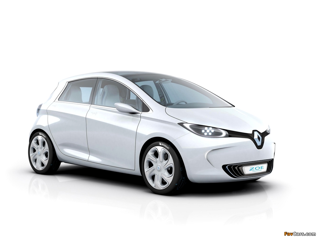 Renault Zoe Preview Concept 2010 images (1024 x 768)