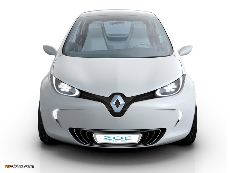 Renault Zoe Preview Concept 2010 wallpapers (800 x 600)
