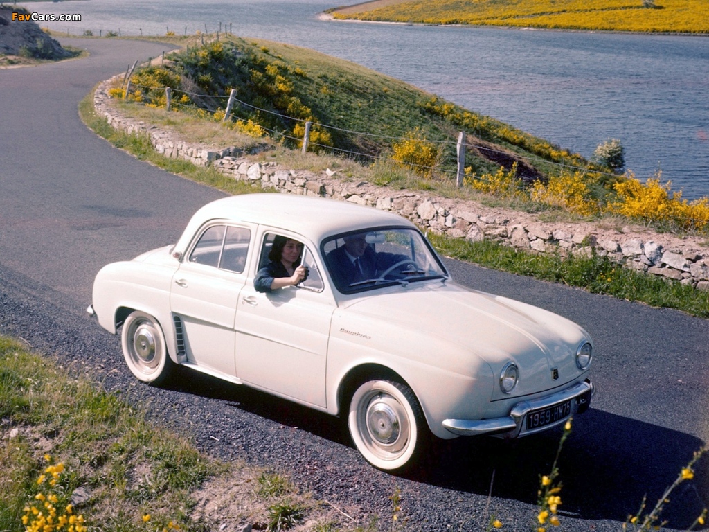 Renault Dauphine 1956–67 wallpapers (1024 x 768)