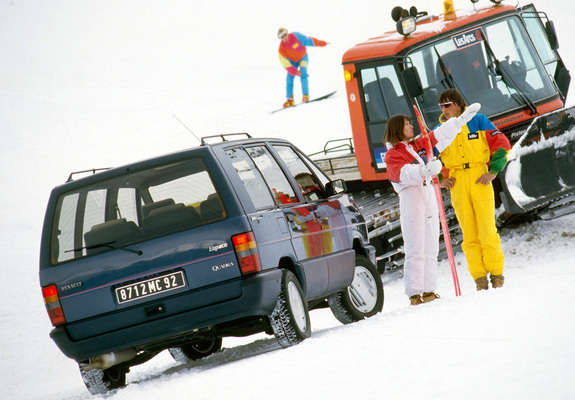 Renault Espace Quadra (J11) 1988–91 photos