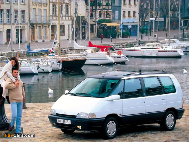 Renault Espace (J63) 1991–96 photos (640 x 480)