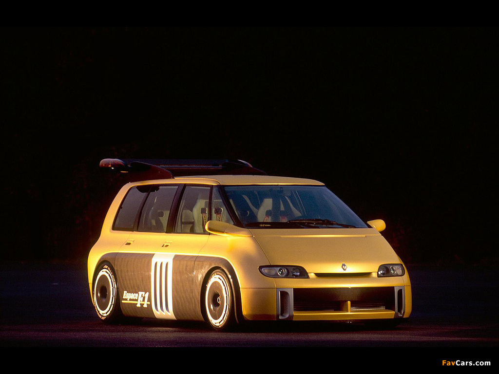 Renault Espace F1 Concept 1994 pictures (1024 x 768)