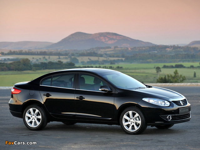 Pictures of Renault Fluence ZA-spec 2010 (640 x 480)