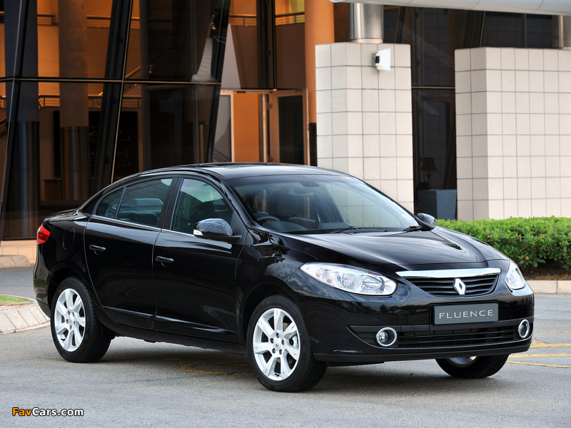 Renault Fluence ZA-spec 2010 images (800 x 600)
