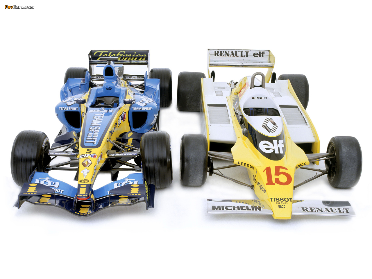 Images of Renault R25 2005 & RS10 1979 (1280 x 960)