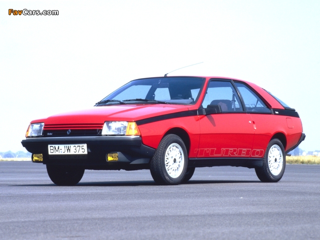 Renault Fuego Turbo 1983–86 wallpapers (640 x 480)