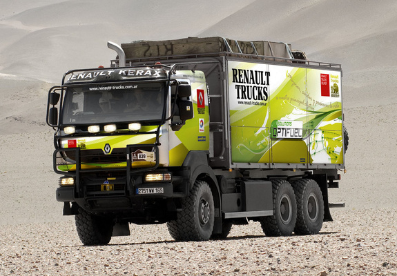 Renault Kerax 6x6 Dakar Rally Service Truck 2001–13 wallpapers