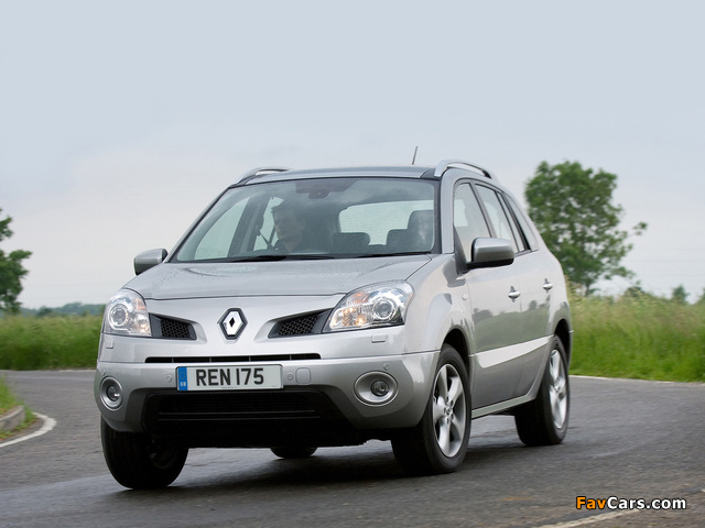Renault Koleos UK-spec 2008–10 wallpapers (640 x 480)